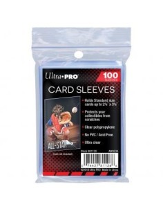 Ultra PRO : 100 sleeves Standard Soft Transparent