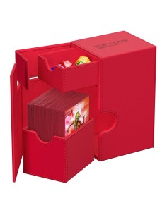 Ultimate Guard Flip'n'Tray 80+ Xenoskin deck box avec compartiment accessoires