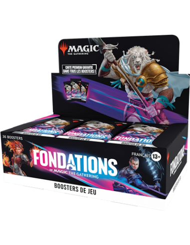Fondations - 36 Boosters de Jeu