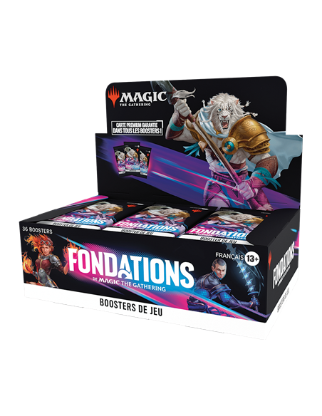 Fondations - 36 Boosters de Jeu