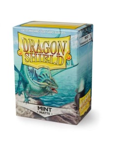 Dragon Shield x 100 Amber 100 Matte Sleeves