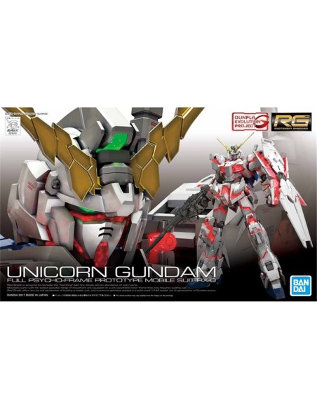 Gundam Gunpla RG 1/144 25 Unicorn Gundam