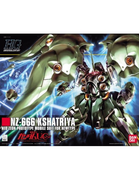 Gundam Gunpla HG 1/144 99 NZ-666 Kshatriya