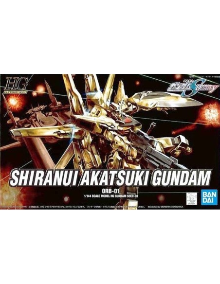 Gundam Gunpla HG 1/144 38 Shiranui Akatsuki Gundam