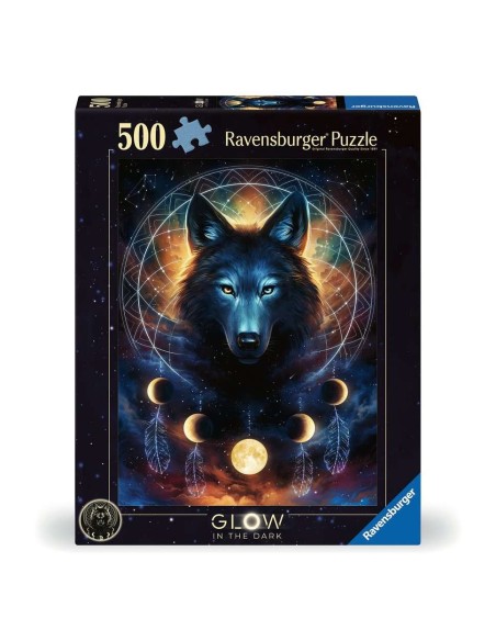 Glow in the dark - Loup lumineux
