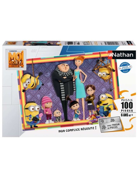 Puzzle La famille de Moi, Moche, Méchant