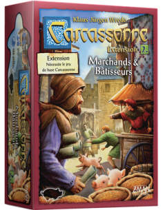 CARCASSONNE : MARCHANDS ET BÂTISSEURS (EXT)