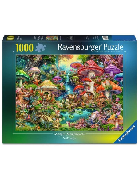 Puzzle Le village de champignons