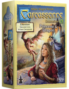 CARCASSONNE : PRINCESSE ET DRAGON (EXT)