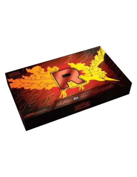 Coffret Collection Ultra Premium Sulfura-Ex de la Team Rocket Pokémon