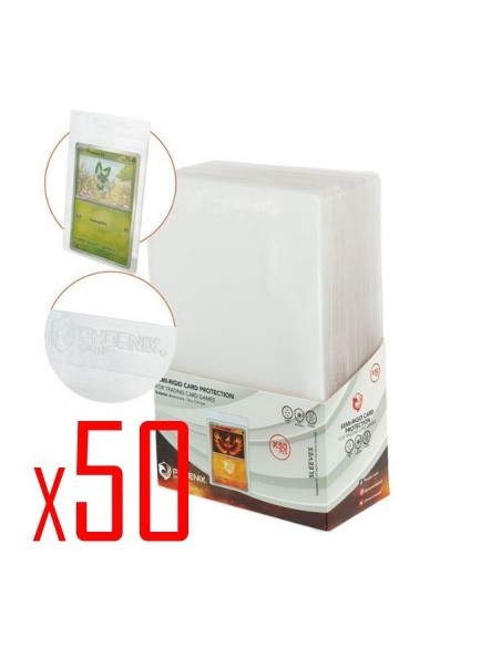 Phoenix Shield Sleeves semi-rigides (x50)