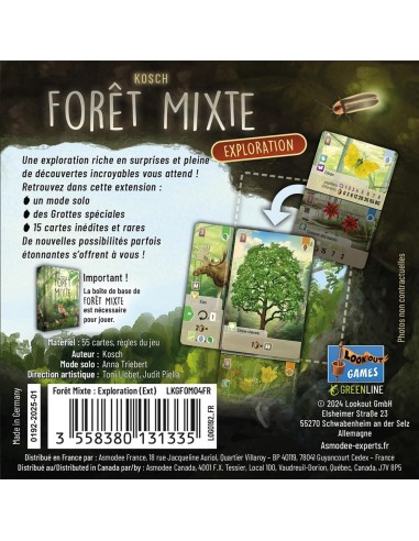 Forêt Mixte : Exploration (Ext)