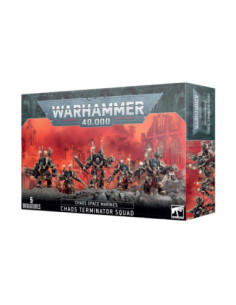 43-19 Chaos Space Marines : Chaos Terminator Squad