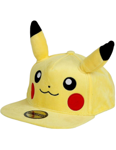 Casquette Pikachu Version peluche