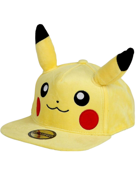 Casquette Pikachu Version peluche