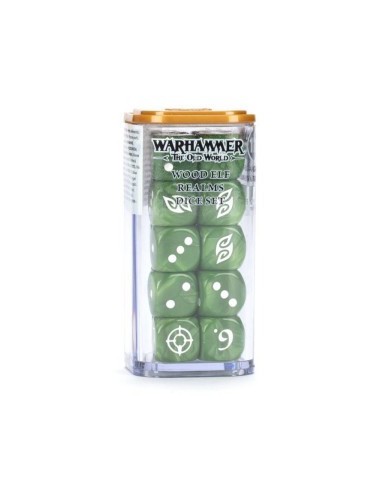 13-103 The Old World - Set de Dés Wood Elf Realms