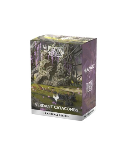 Dragon Shield x100 Art Landfall Series : Verdant Catacomb
