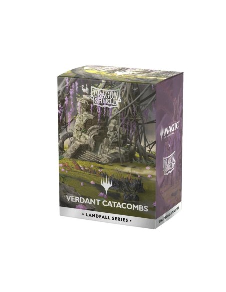 Dragon Shield x100 Art Landfall Series : Verdant Catacomb