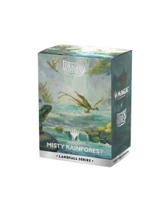 Dragon Shield x100 Art Landfall Series : Misty Rainforest