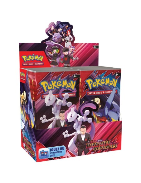 Display Pokémon Rivalités Destinées FR | TZP.fr