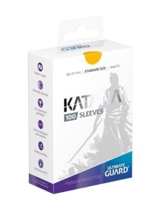 Ultimate Guard x100 protège-cartes standard Katana - Yellow