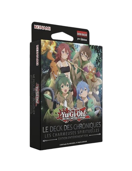 Deck de Structure Yu-Gi-Oh Le Deck des Chroniques Les charmeuses Spritituelles