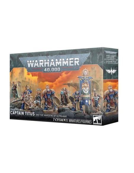 55-76 Space Marines Capitaine Titus et les Gardiens d'Ultramar
