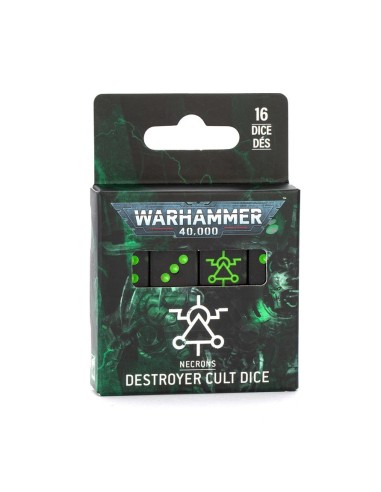 49-47 Dés des Cultes Destroyers Nécrons