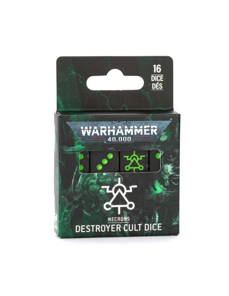 49-47 Dés des Cultes Destroyers Nécrons