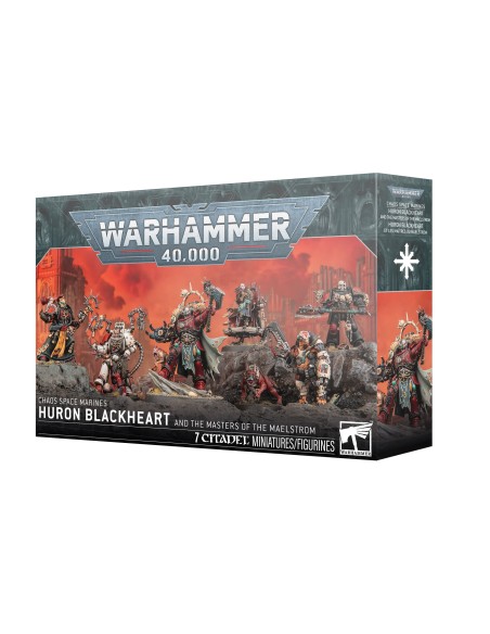 43-110 Chaos Space Marines : Huron Blackheart