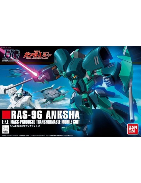 Gundam Gunpla HG 1/144 141 Ras-96 Anksha