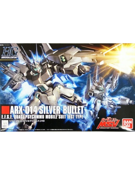 Gundam Gunpla HG 1/144 170 ARX-014 Silver Bullet