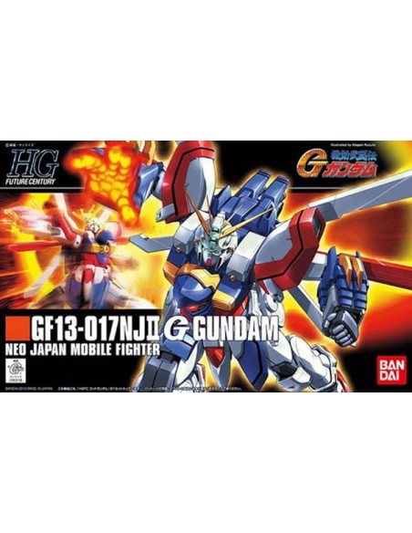 Gundam Gunpla HG 1/144 GF13-017NJ II burning God D.T.C. Gundam neo japan mobile fighter