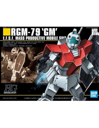 Gundam Gunpla HG 1/144 020 RGM-79 GM