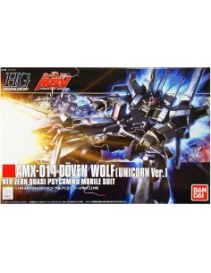 Gundam Gunpla HG 1/144 160 Doven Wolf Unicorn Ve