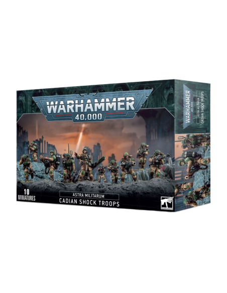 47-33 Astra Militarum : Cadian Shock Troops