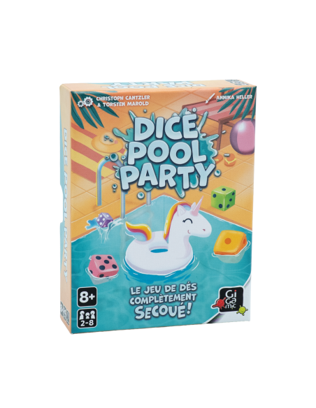 Dice Pool Party - Jeu de dés de mémoire et d'observation Gigamic