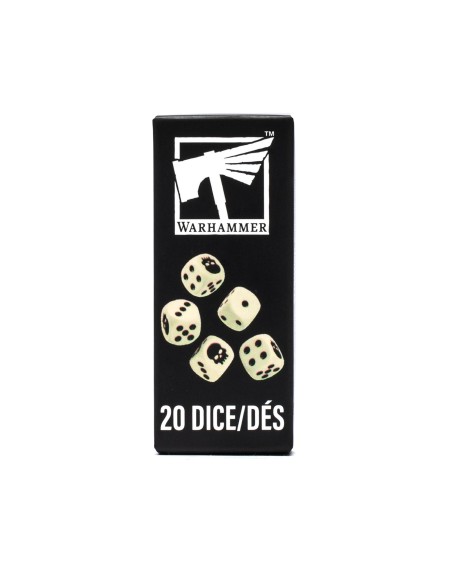 65-36 Boite de 20 dés Warhammer