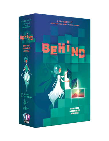 Behind