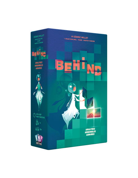 Behind