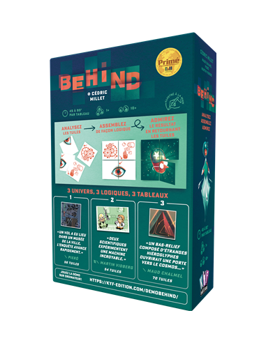 Behind