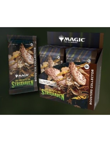 Display de 12 Boosters Collector Magic the Gathering les Secrets de Strixhaven FR