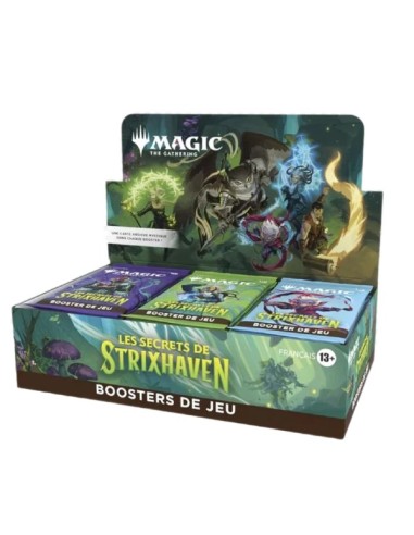 Display de 30 Boosters Magic The Gathering : Les Secrets de Strixhaven FR