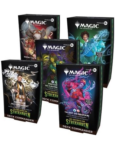 Deck Commander Magic The Gathering : Les Secrets de Strixhaven