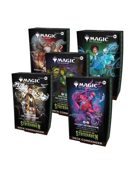 Deck Commander Magic The Gathering : Les Secrets de Strixhaven