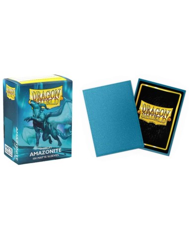 Dragon Shield x100 protège-cartes Standard Sparkle Series : Amazonite
