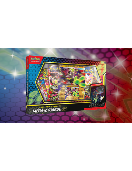 Coffret Premium Méga Zygarde ex (8 Boosters)