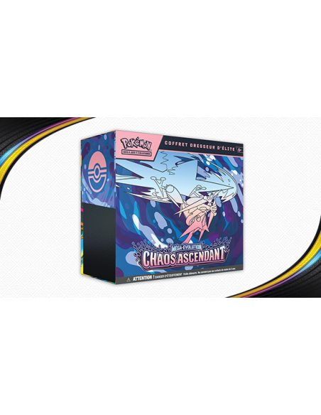 Coffret Dresseur d’élite Méga-Évolution – Chaos Ascendant ME04