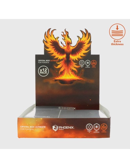 Display de 12 Protections souple Ultimate pour POKEBOX Pokémon