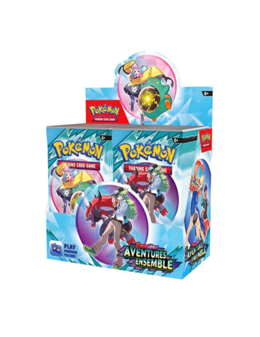 Display 36 Boosters Ecarlate et violet Aventures Ensemble EV09 + Protection SOUPLE